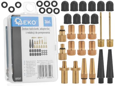 Szivattyúhegyek, adapterek és redukciók készlete 36el. (20/240)