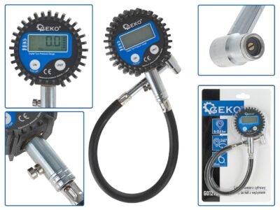 Digitális elektronikus keréknyomásmérő tömlővel (60)