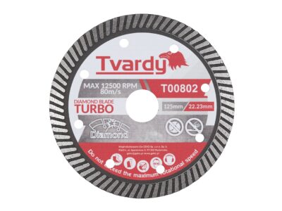 T00802 kep 2 Turbo gyémánt tárcsa 125x10x22.23mm PROFI (100)