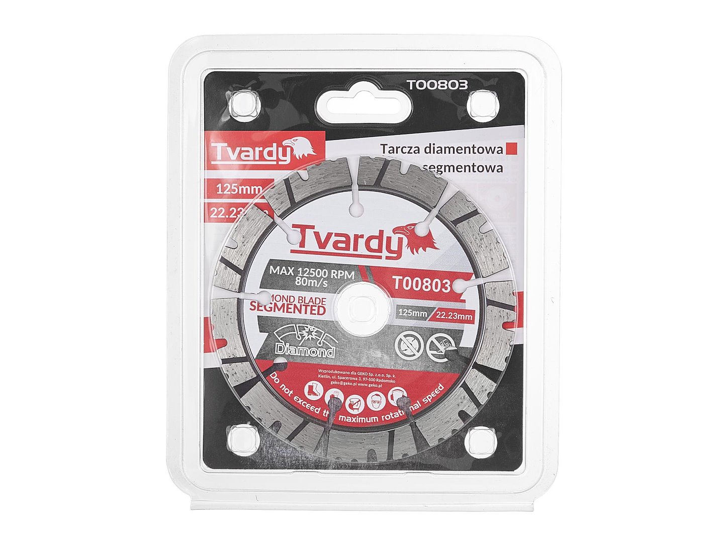 Szegmentált gyémánttárcsa 125x12x22,23mm PROFI (50)