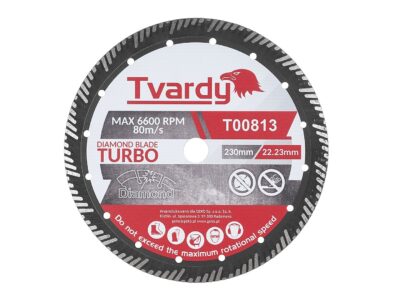 Turbo gyémánt tárcsa 230x15x22,23mm PROFI (25)