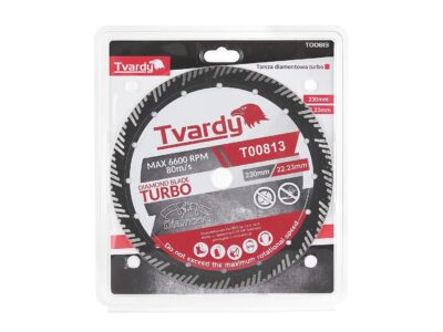 T00813 kep 2 Turbo gyémánt tárcsa 230x15x22,23mm PROFI (25)