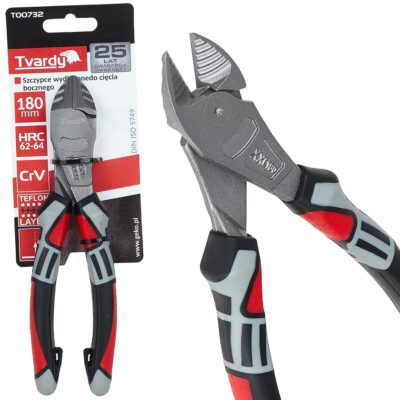 Hosszabbító oldalvágó fogó 180mm CrV (6/60)