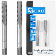 GEKO finom menetfúró készlet M8x1,0mm 2db-os