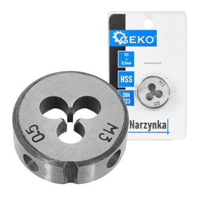 GEKO menetmetsző M3 x 0,5 mm (DIN 352)