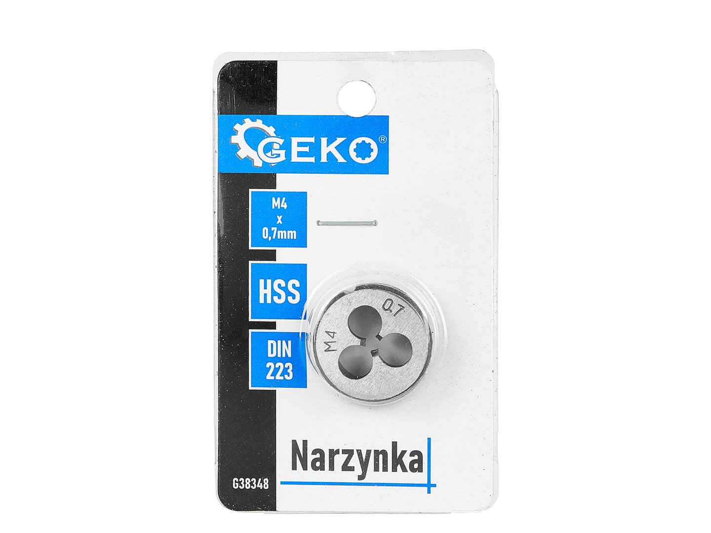 GEKO M4x0,7mm menetvágó szerszám HSS