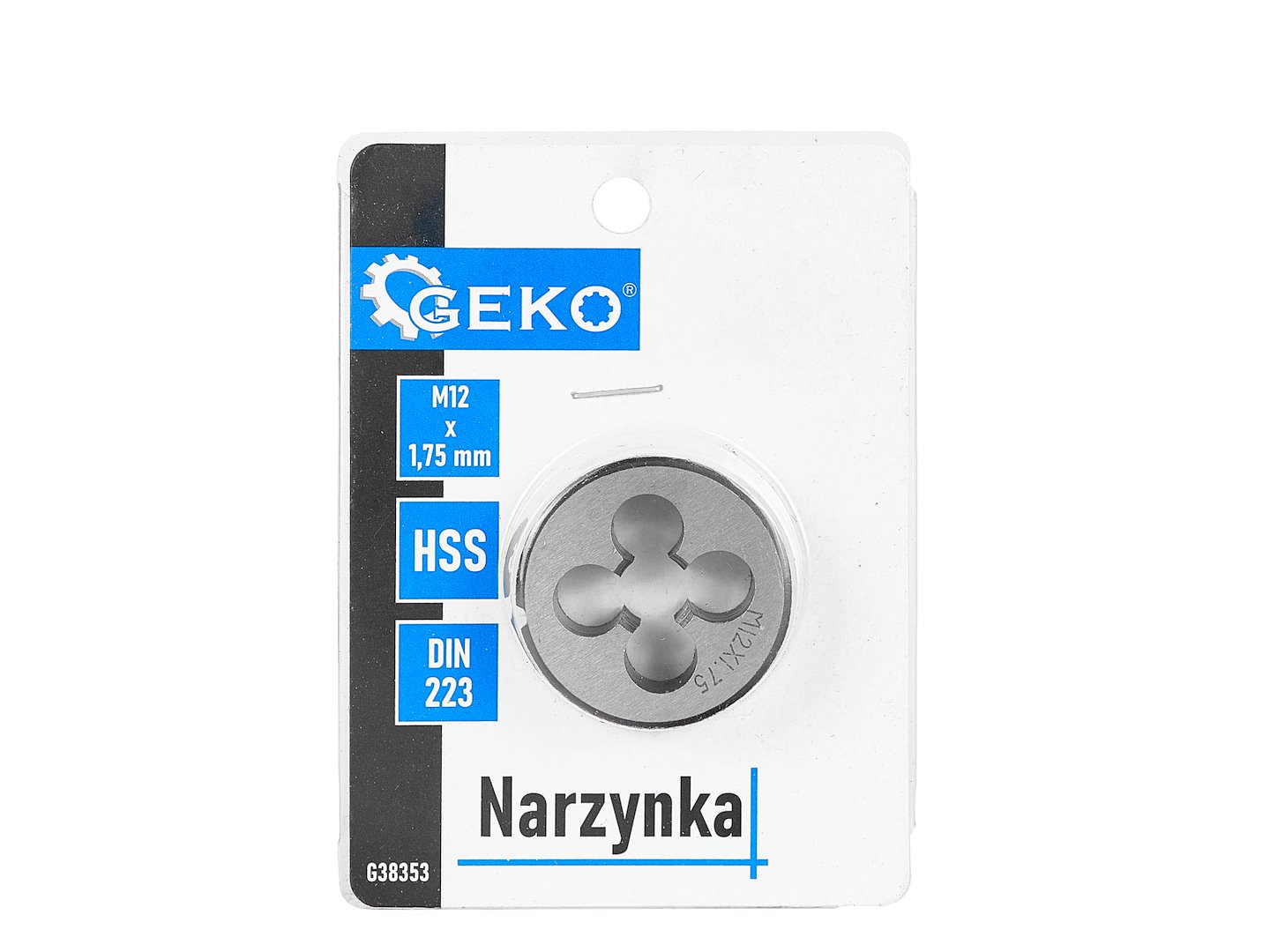 GEKO menetmetsző M12x1,75mm HSS (75/150mm)