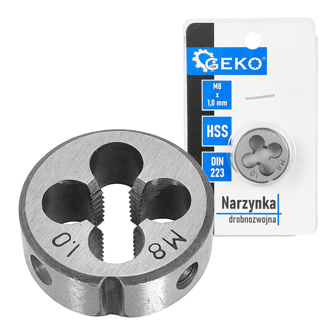 GEKO finomsoros menetmetsző M8x1,0mm HSS