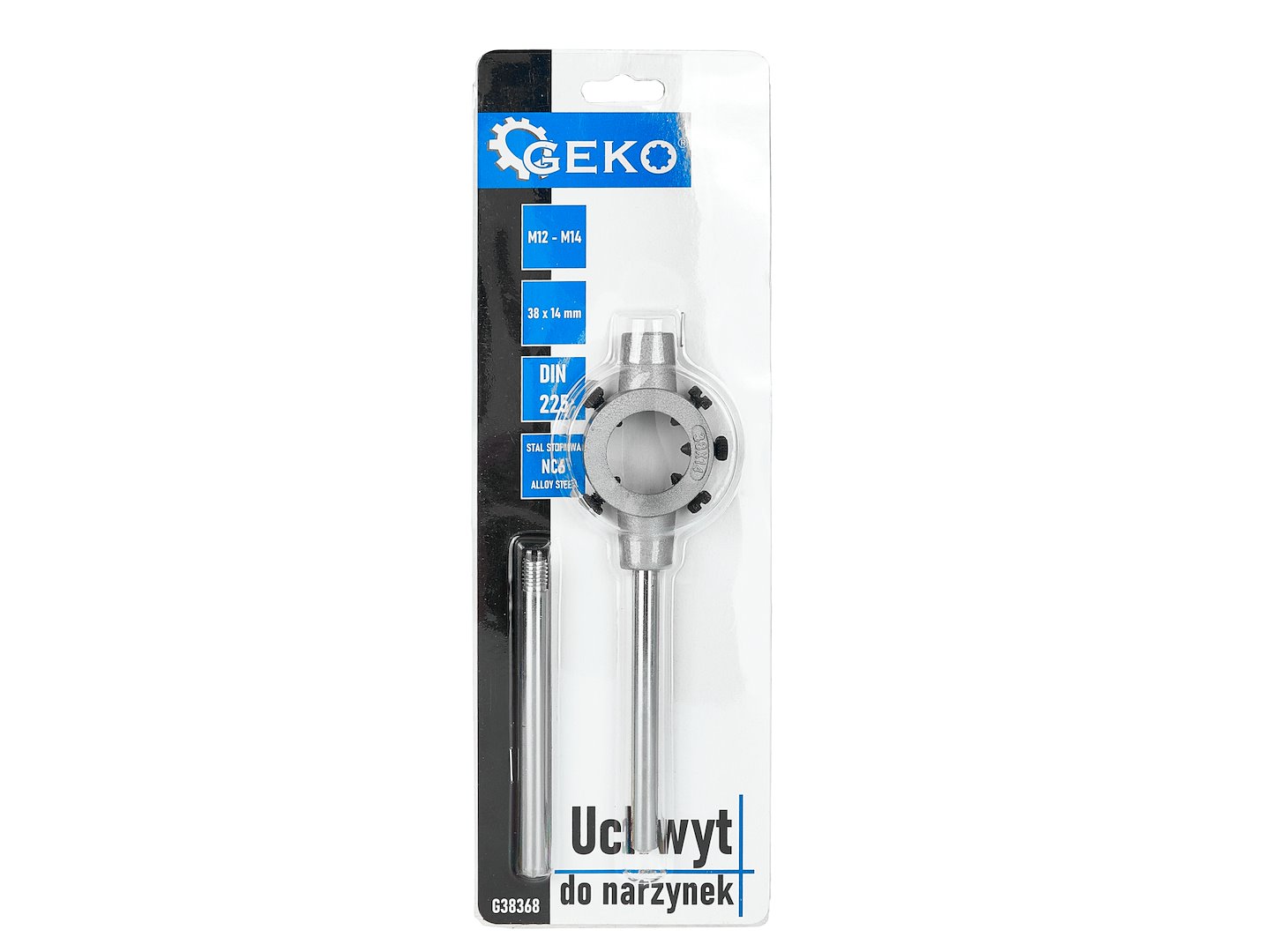 GEKO M12-M14 szerszámbefogó patron 38x14mm