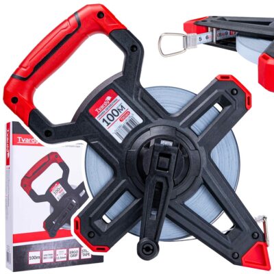 Földmérő acél mérőszalag 100m (10)