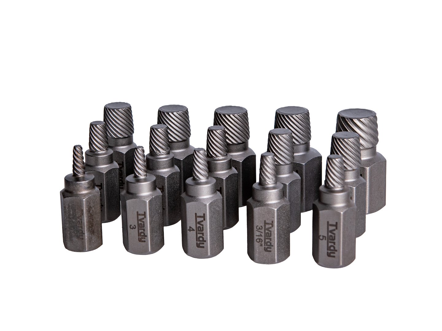 Csavarhúzók törött csavarokhoz 15el. Cr-Mo (20)