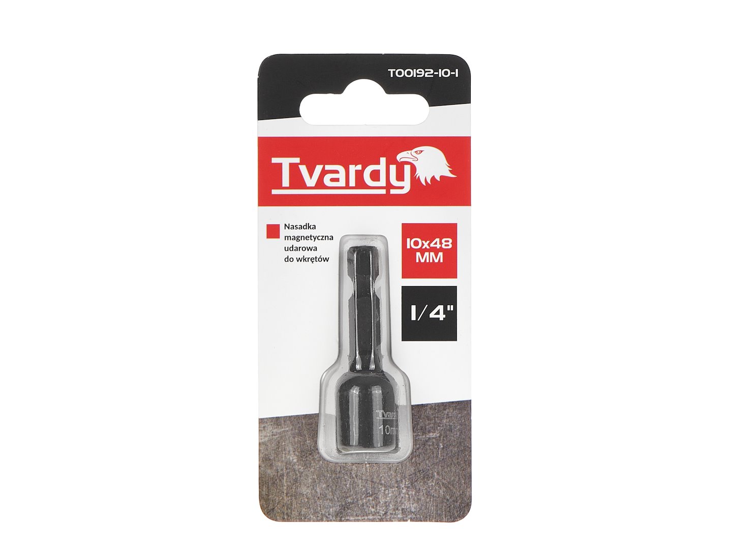 Mágneses ütvecsavaros foglalat 10mm x 48mm 1/4" csavarokhoz (1/10/50/400)