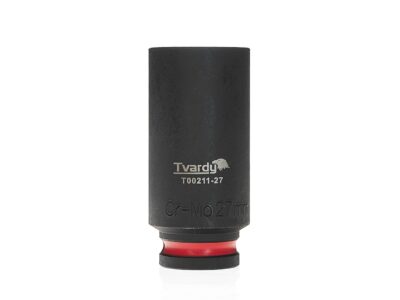 T00211-27 kep 2 Csapásmérő hüvely hosszú 1/2" hatszög 27mm CR-MO (6/36)