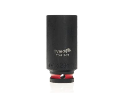 T00211-28 kep 2 Hosszú ütvecsavaros dugókulcs 1/2" hatszög 28mm CR-MO (6/36)