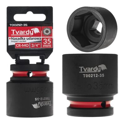 Ütvecsavaros dugókulcs 3/4" hatszög 35mm CR-MO (4/20)