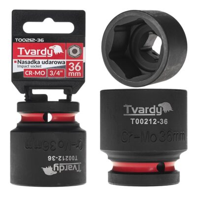 Ütvecsavaros dugókulcs 3/4" 6 pontos 36mm CR-MO (4/20)