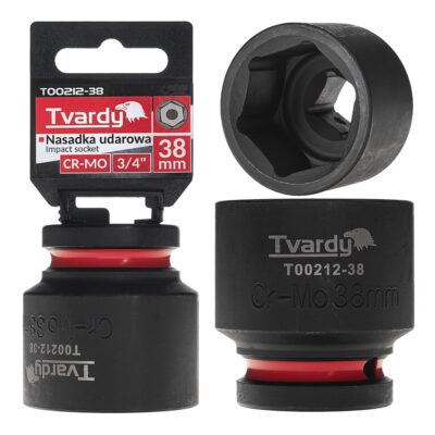 Ütvecsavaros dugókulcs 3/4" hatszög 38mm CR-MO (4/16)