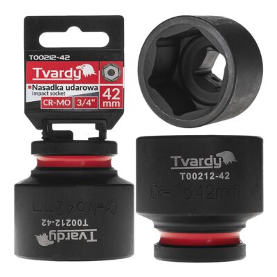 Ütvecsavaros dugókulcs 3/4" hatszög 42mm CR-MO (4/16)