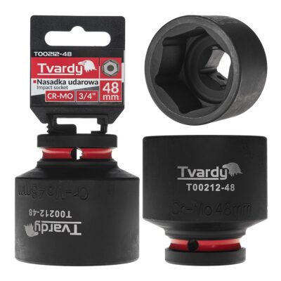 Ütvecsavaros dugókulcs 3/4" 6 pontos 48mm CR-MO (4/16)