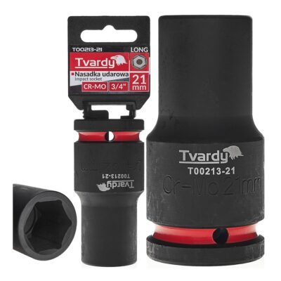 Hosszú ütvecsavaros dugókulcs 3/4" 6 pontos 21mm CR-MO (1/20)