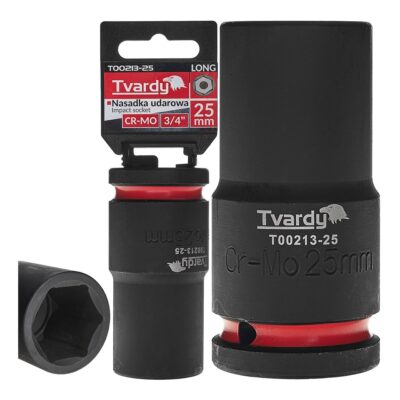 Hosszú ütvecsavaros dugókulcs 3/4" 6 pontos 25mm CR-MO (1/20)