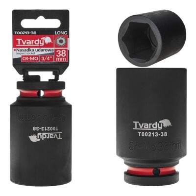 Hosszú ütvecsavaros dugókulcs 3/4" 6 pontos 38mm CR-MO (20)