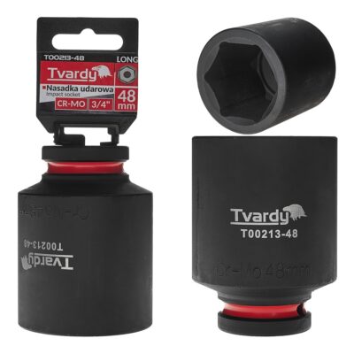 Hosszú ütvecsavaros dugókulcs 3/4" 6 pontos 48mm CR-MO (1/12)