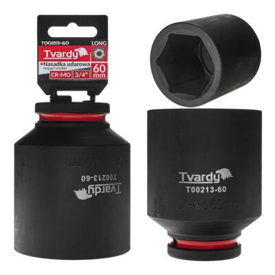 Hosszú ütvecsavaros dugókulcs 3/4" 6 pontos 60mm CR-MO (1/6)