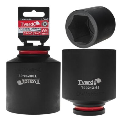 Hosszú ütvecsavaros dugókulcs 3/4" 6 pontos 65mm CR-MO (1/6)