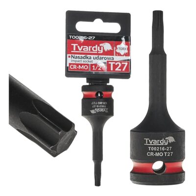 TORX 1/2" T25 CR-MO ütvecsavaros dugókulcsok (10/100)