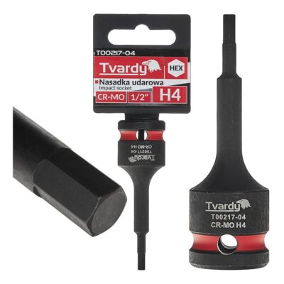 HEX ütvecsavaros dugókulcsok 1/2" H4 CR-MO (10/100)