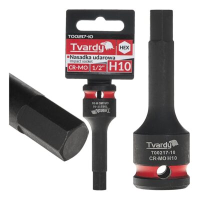 HEX ütvecsavaros dugókulcsok 1/2" H10 CR-MO (10/100)