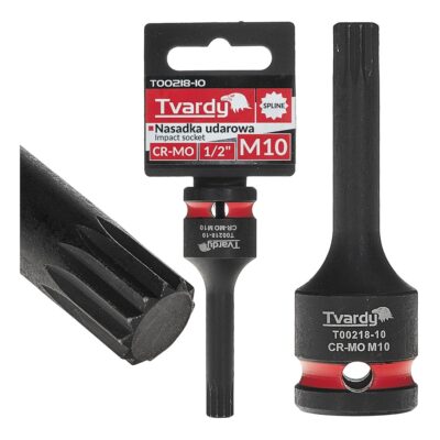 SPLINE 1/2" ütvecsavaros dugókulcsok M10 CR-MO (10/100)