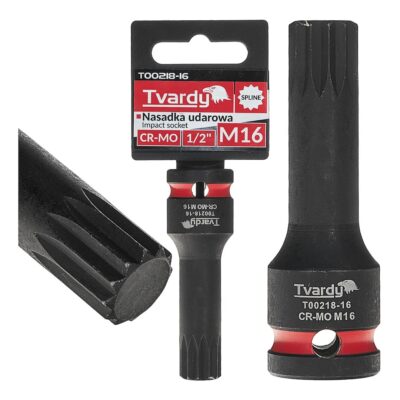 SPLINE 1/2" M16 CR-MO (10/100) ütvecsavaros dugókulcsok