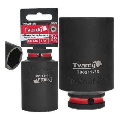 Hosszú ütvecsavaros dugókulcs 1/2" hatszög 36mm CR-MO (4/20)