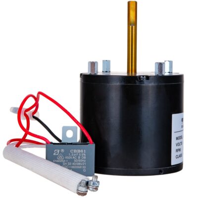 GEKO motor kondenzátorral infravörös fűtőberendezéshez G80430/G80431