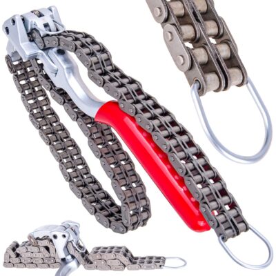 GEKO Olajszűrő kulcs láncvezetékes 60-195mm