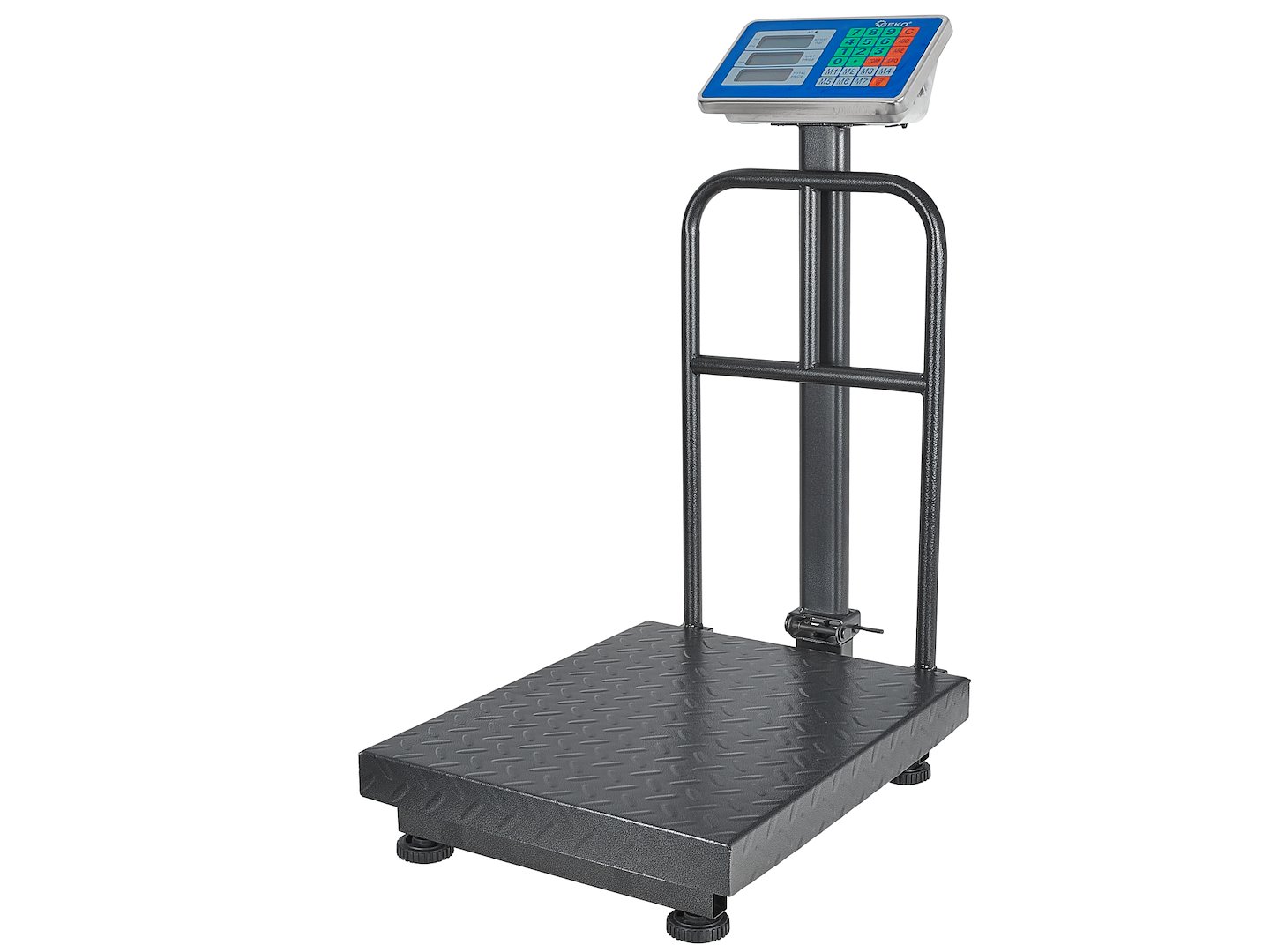GEKO platformmérleg 300 kg LCD kijelzővel