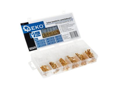 G03619 kep 2 GEKO autós csatlakozó készlet hüvelyekkel 450db