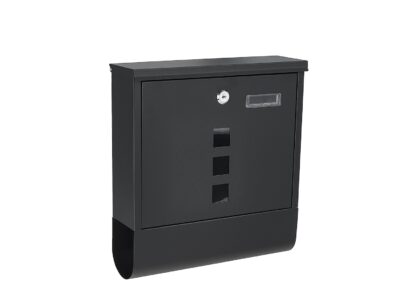 G10923 kep 2 GEKO Postaláda 34x30,7x10cm fekete