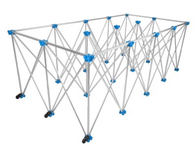 G30170 kep 2 GEKO G30170 összecsukható csempelőasztal nagyméretű lapokhoz 230x118x85cm 1000kg