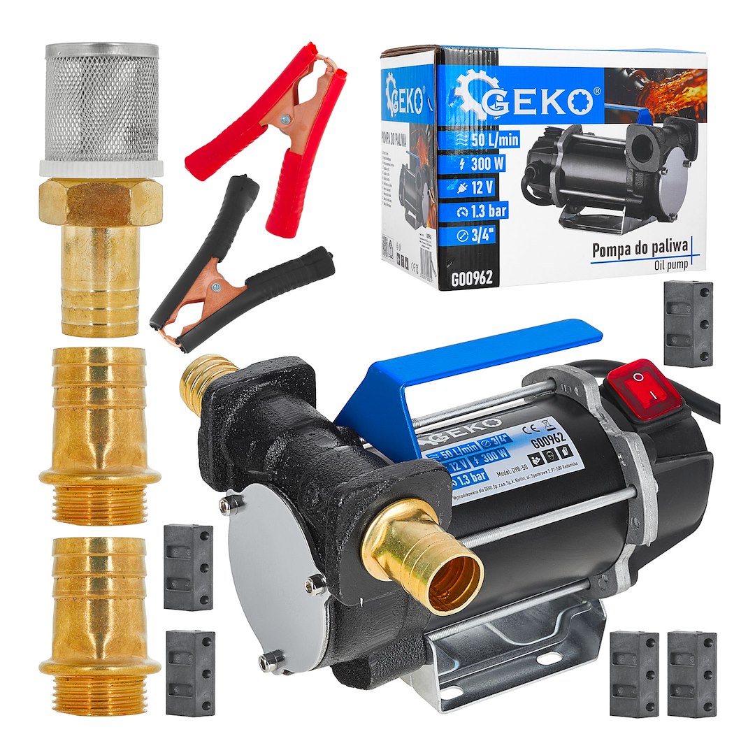 GEKO 12V BIG üzemanyag szivattyú 300W