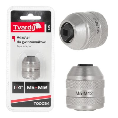 GEKO Adapter menetfúrókhoz 1/4" M5-M12 CrV