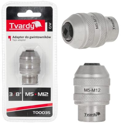 GEKO Adapter menetfúrókhoz 3/8" M5-M12 CrV