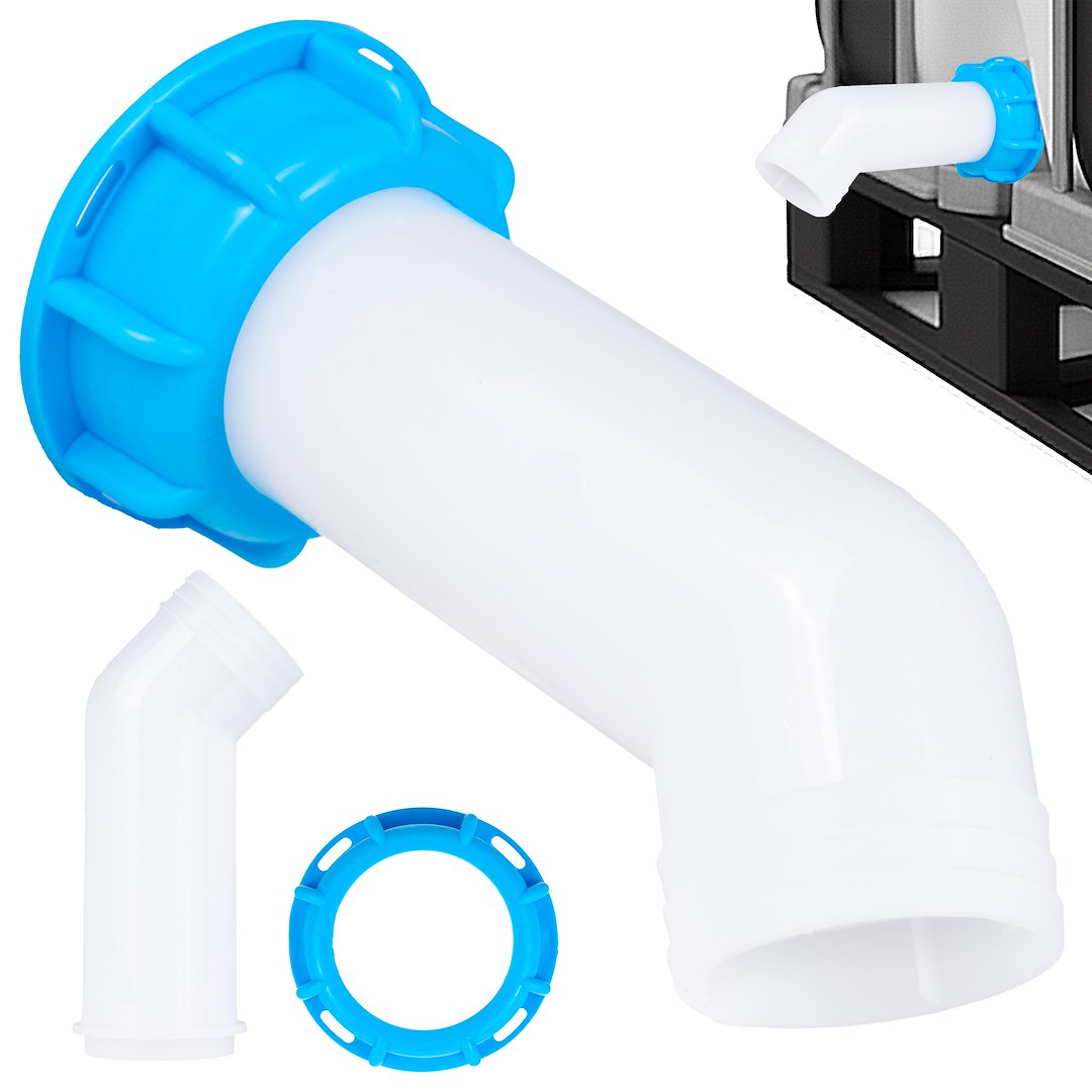 GEKO IBC hosszabbító adapter S60x6 menetes csatlakozással (85mm)