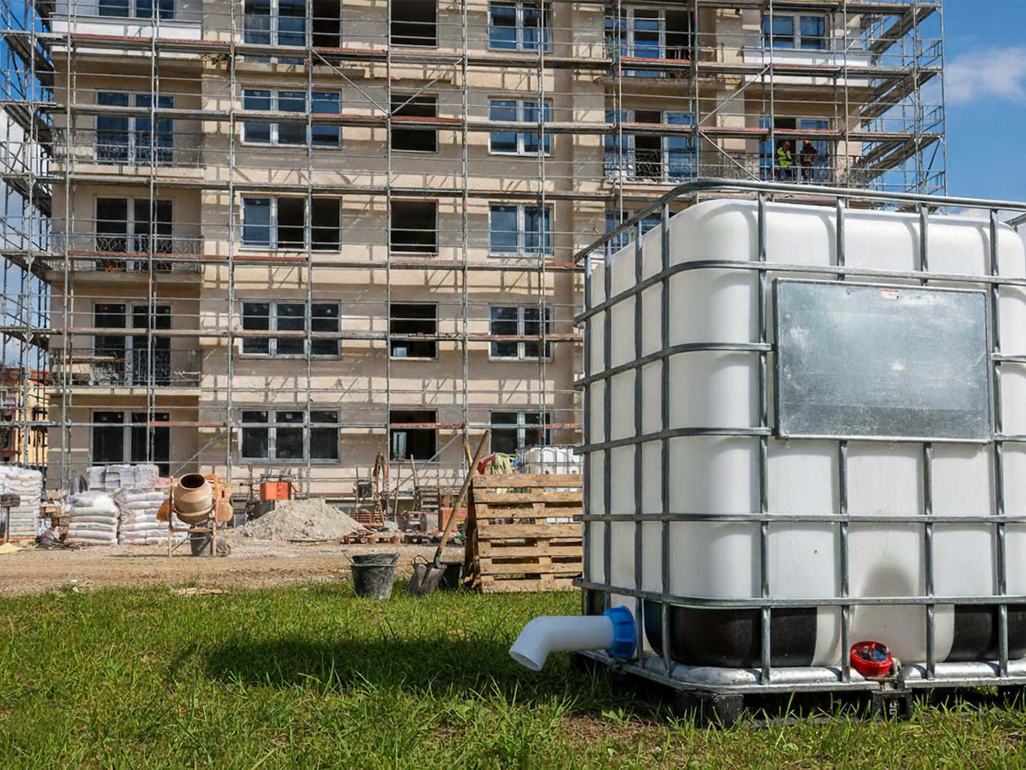 GEKO IBC hosszabbító adapter S60x6 menetes csatlakozással (85mm)