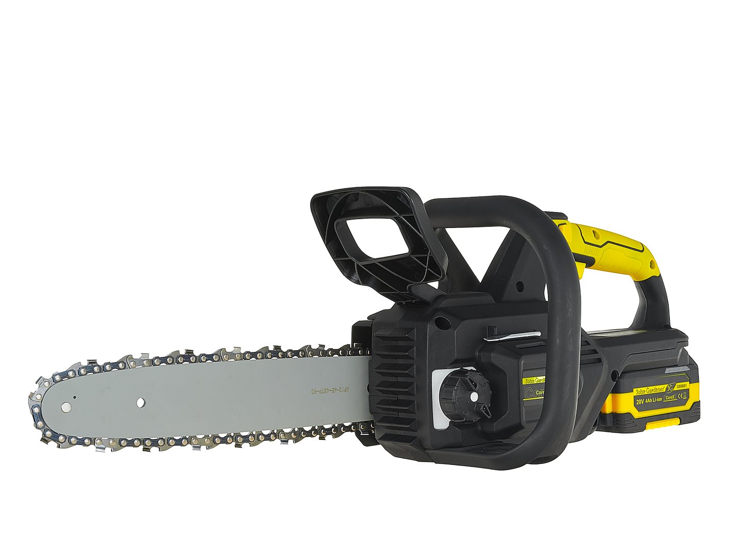 GEKO 12" akkumulátoros láncfűrész szénkefe nélküli 4.0Ah 20V CoreX