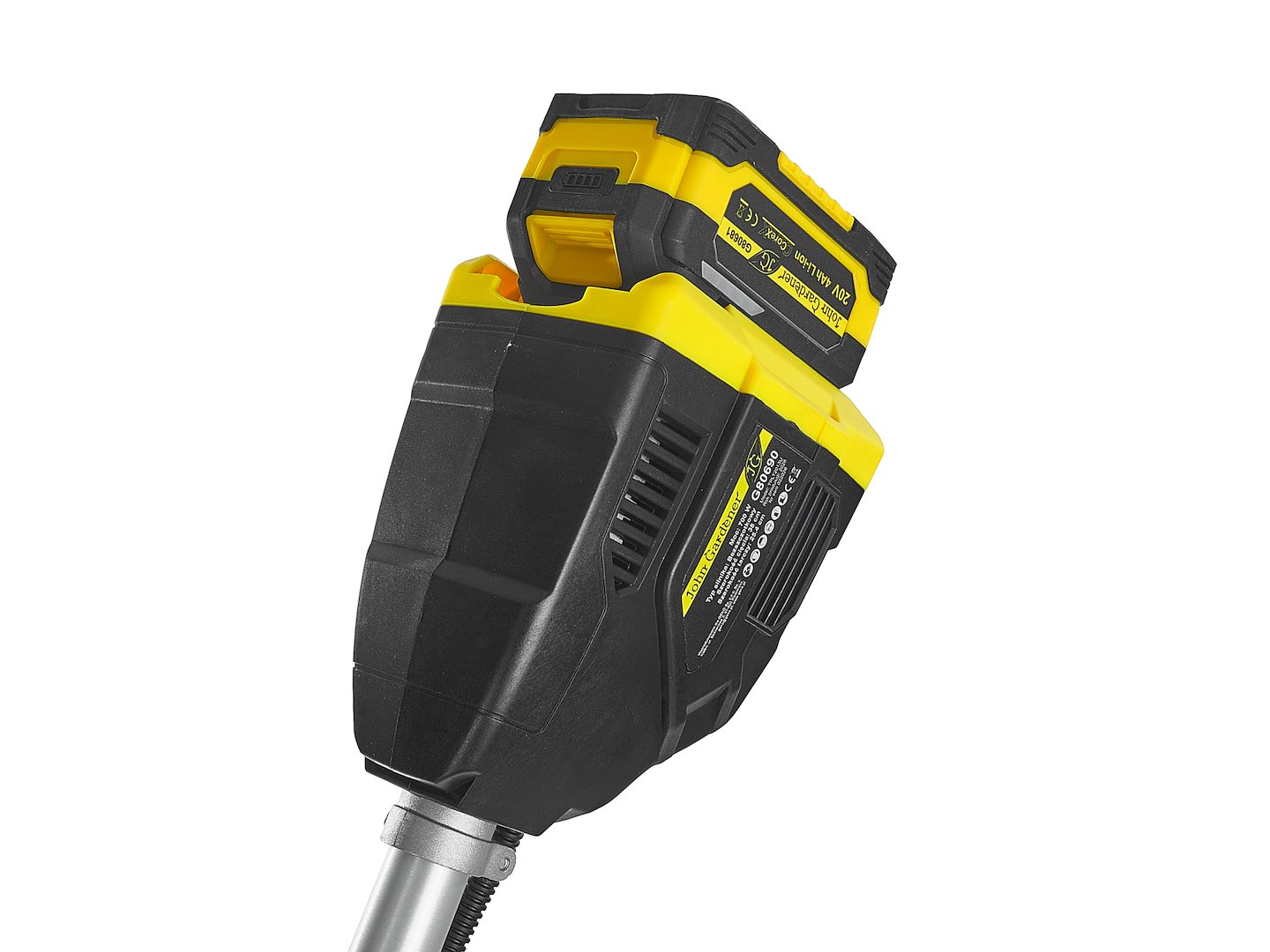 GEKO akkumulátoros fűkasza kefe nélküli motor 20V 4.0Ah CoreX