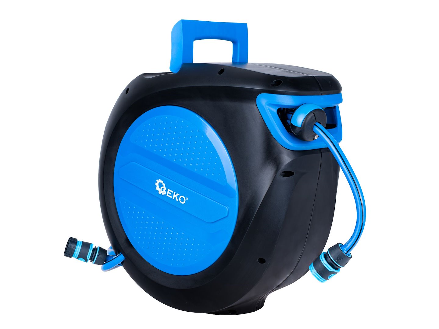 GEKO automatikus tömlőfelvevő kerti tömlővel 1/2" 30m SKY-LINE