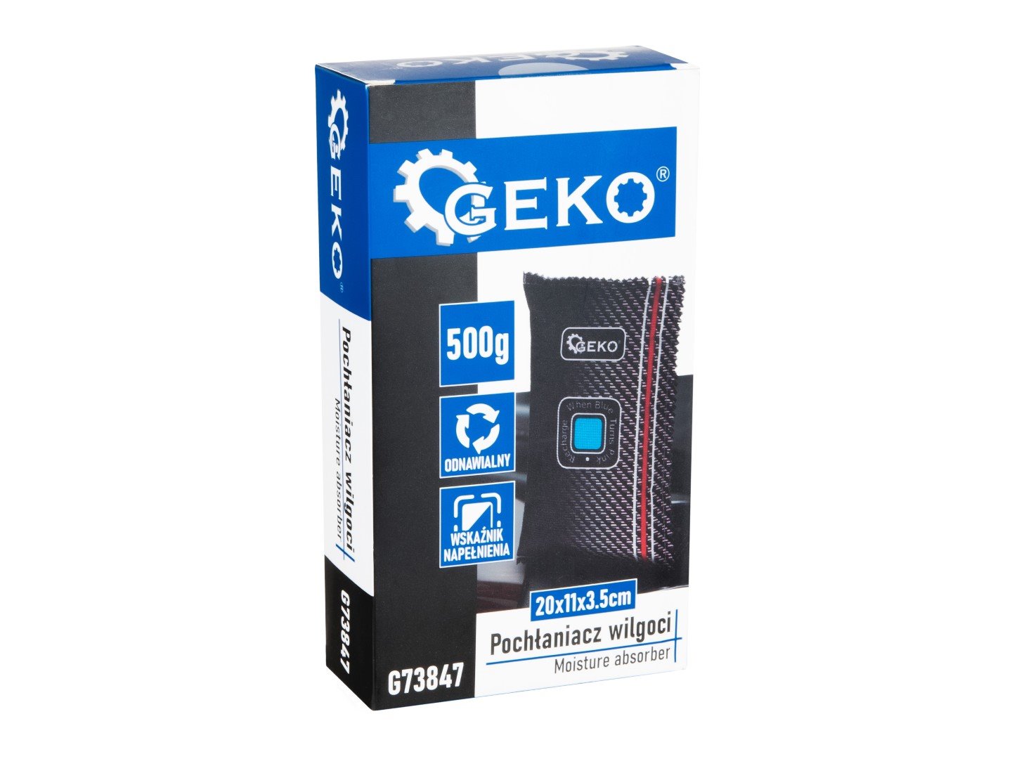GEKO autós páramegkötő/páramentesítő 500g